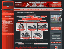 Tablet Screenshot of motoroswebaruhaz.hu